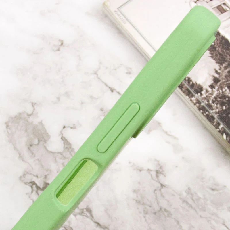 Чехол Silicone Cover Lakshmi Full Camera (AAA) with Logo для Xiaomi Redmi 13C / Poco C65, Мятный / Mint 2, Силикон, купить оптом с доставкой