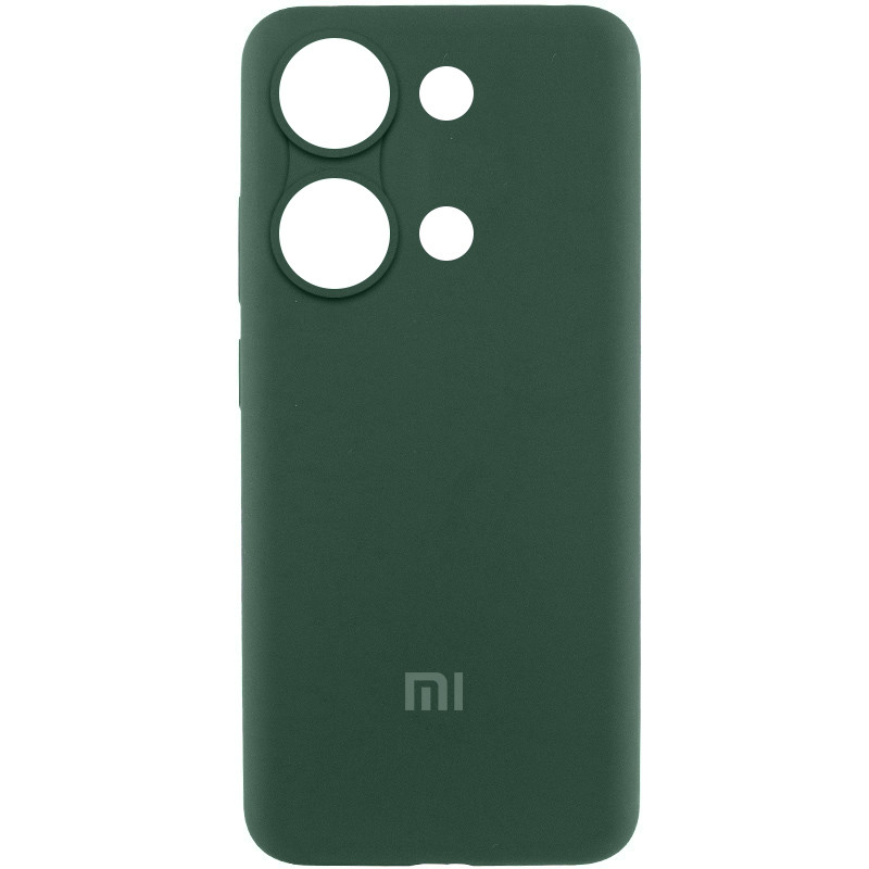Чохол Silicone Cover Lakshmi Full Camera (AAA) with Logo для Xiaomi Redmi Note 13 Pro 4G | на малюнкі №1