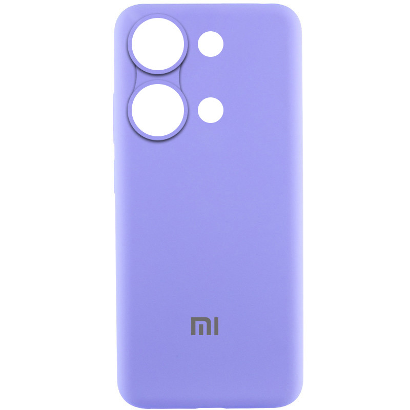 Чохол Silicone Cover Lakshmi Full Camera (AAA) with Logo для Xiaomi Redmi Note 13 Pro 4G | на малюнкі №1