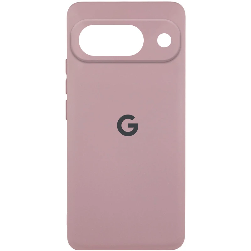 Чехол Silicone Cover Lakshmi Full Camera (AAA) with Logo для Google Pixel 9, Розовый / Pink Sand, Силикон, купить оптом с доставкой
