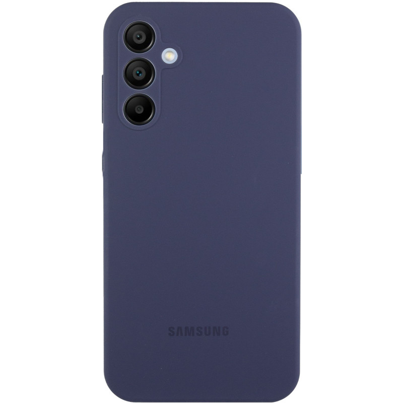 Чохол Silicone Cover Lakshmi Full Camera (AAA) with Logo для Samsung Galaxy A55 | на малюнкі №1