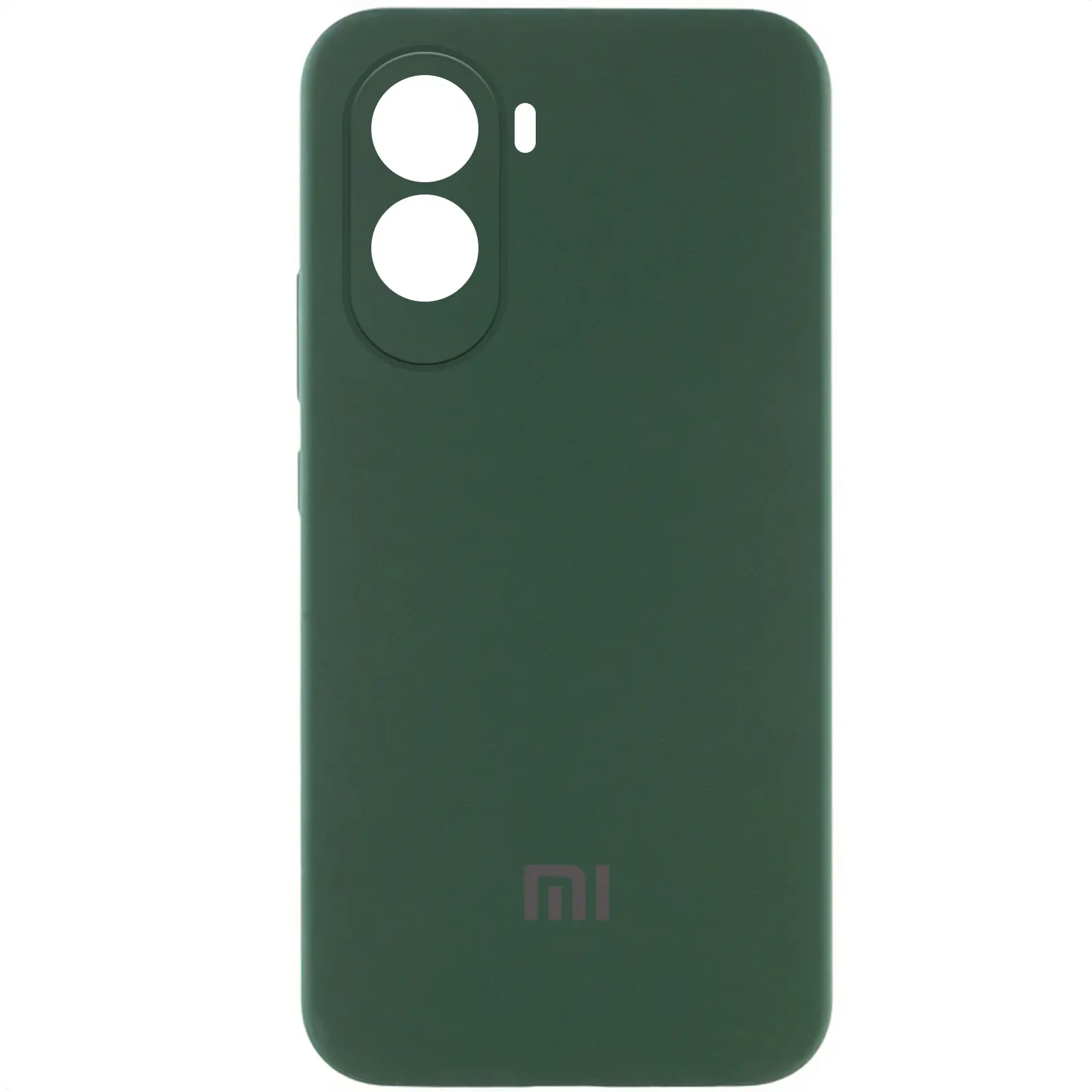 Чехол Silicone Cover Lakshmi Full Camera (AAA) with Logo для Xiaomi Redmi 13 4G / Poco M6 4G, Зеленый / Cyprus Green, Силикон, купить оптом с доставкой