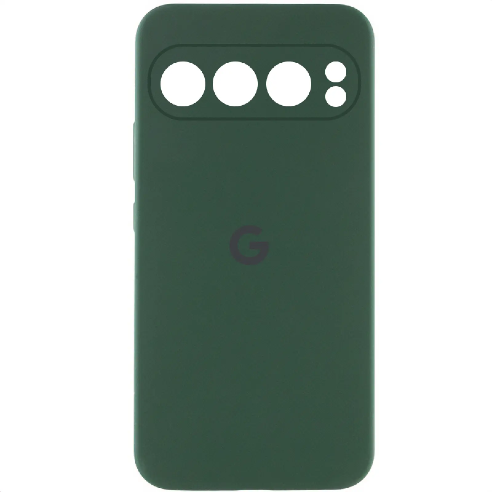 Чехол Silicone Cover Lakshmi Full Camera (AAA) with Logo для Google Pixel 9 Pro XL, Зеленый / Cyprus Green, Силикон, купить оптом с доставкой