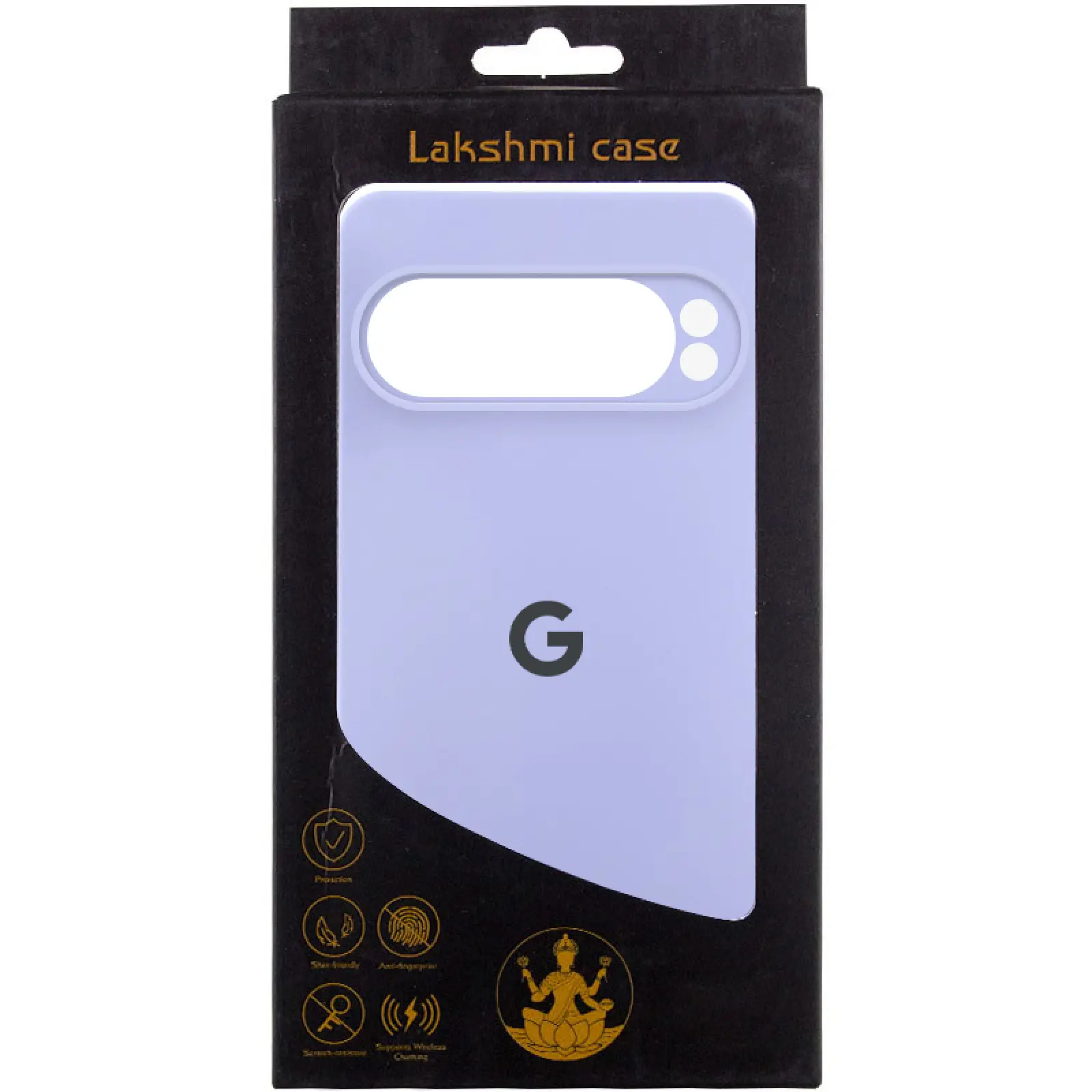 Чехол Silicone Cover Lakshmi Full Camera (AAA) with Logo для Google Pixel 9 Pro XL, Сиреневый / Dasheen 4, Силикон, купить оптом с доставкой