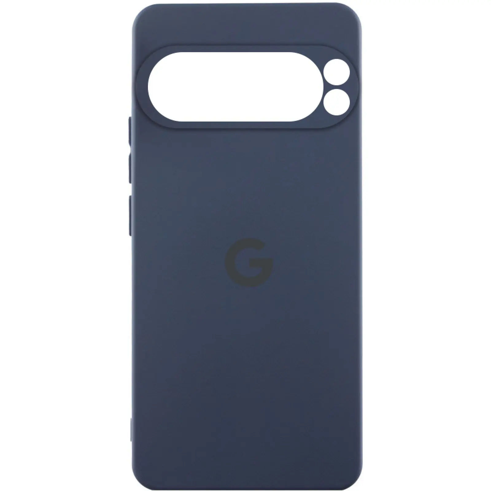 Чехол Silicone Cover Lakshmi Full Camera (AAA) with Logo для Google Pixel 9 Pro XL, Темно-синий / Midnight blue, Силикон, купить оптом с доставкой