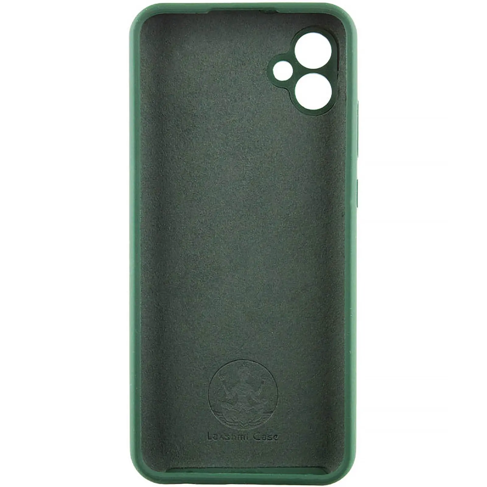 Чехол Silicone Cover Lakshmi Full Camera (AAA) with Logo для Samsung Galaxy A06, Зеленый / Cyprus Green 1, Силикон, купить оптом с доставкой