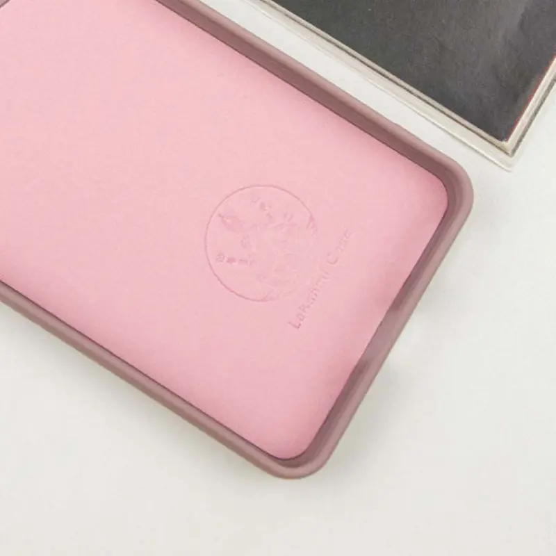 Чехол Silicone Cover Lakshmi Full Camera (AAA) with Logo для Samsung Galaxy A06, Розовый / Pink Sand 2, Силикон, купить оптом с доставкой