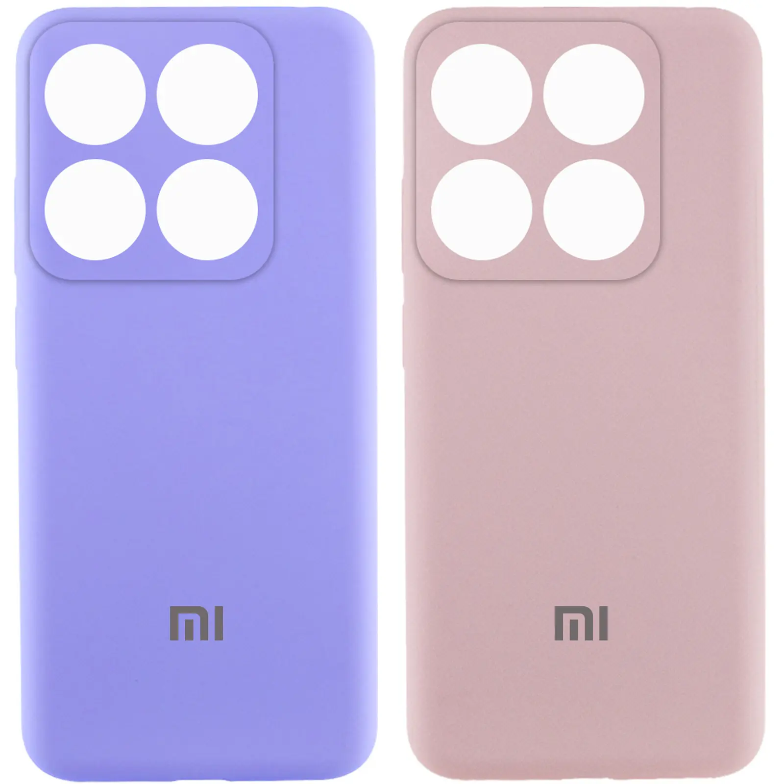 Чехол Silicone Cover Lakshmi Full Camera (AAA) with Logo для Xiaomi 14T, Силикон, купить оптом с доставкой