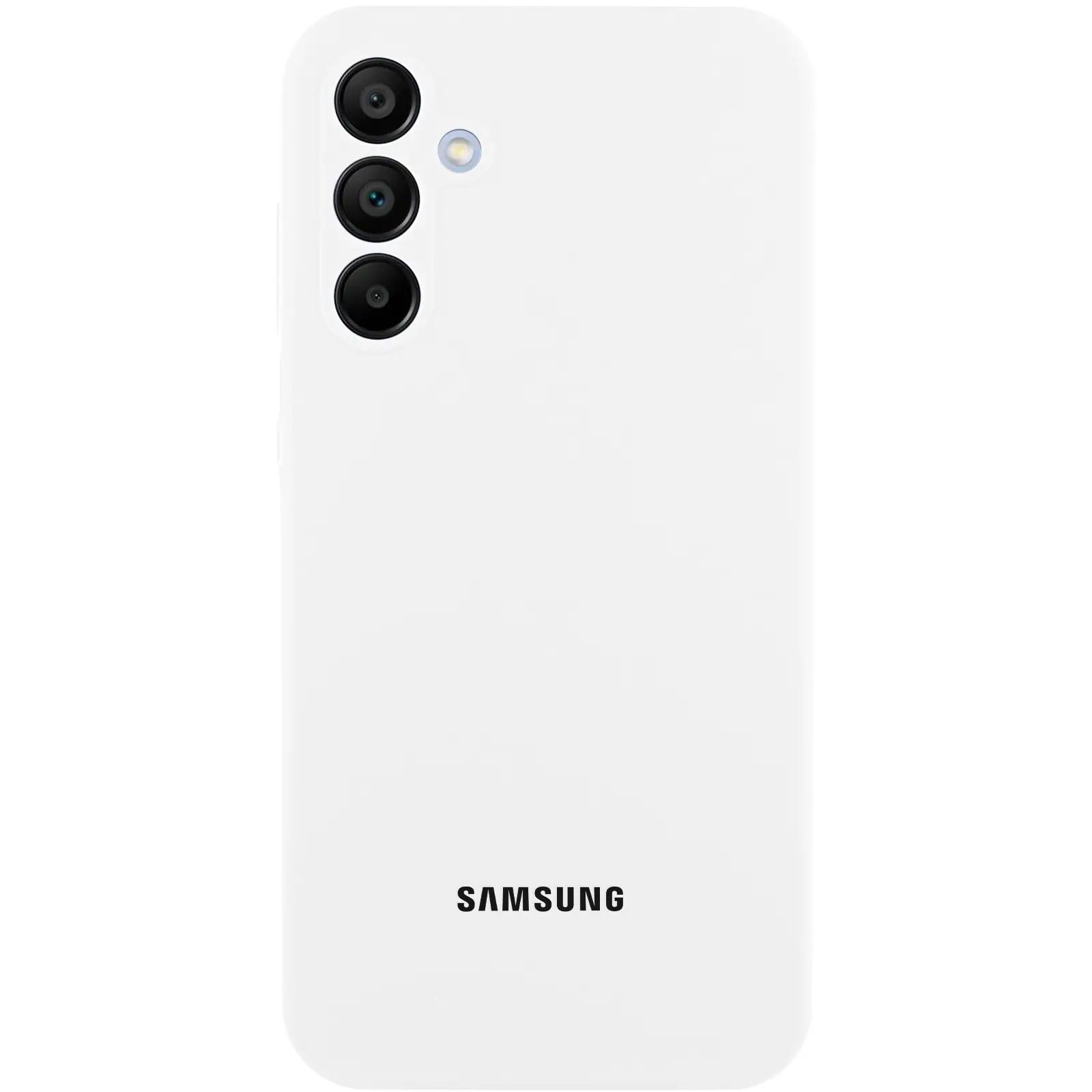 Чехол Silicone Cover Lakshmi Full Camera (AAA) with Logo для Samsung Galaxy S25+, Белый / White, Силикон, купить оптом с доставкой