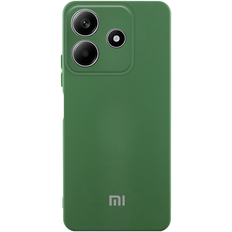 Чехол Silicone Cover Lakshmi Full Camera (AAA) with Logo для Xiaomi Redmi Note 14 5G | на картинке №1