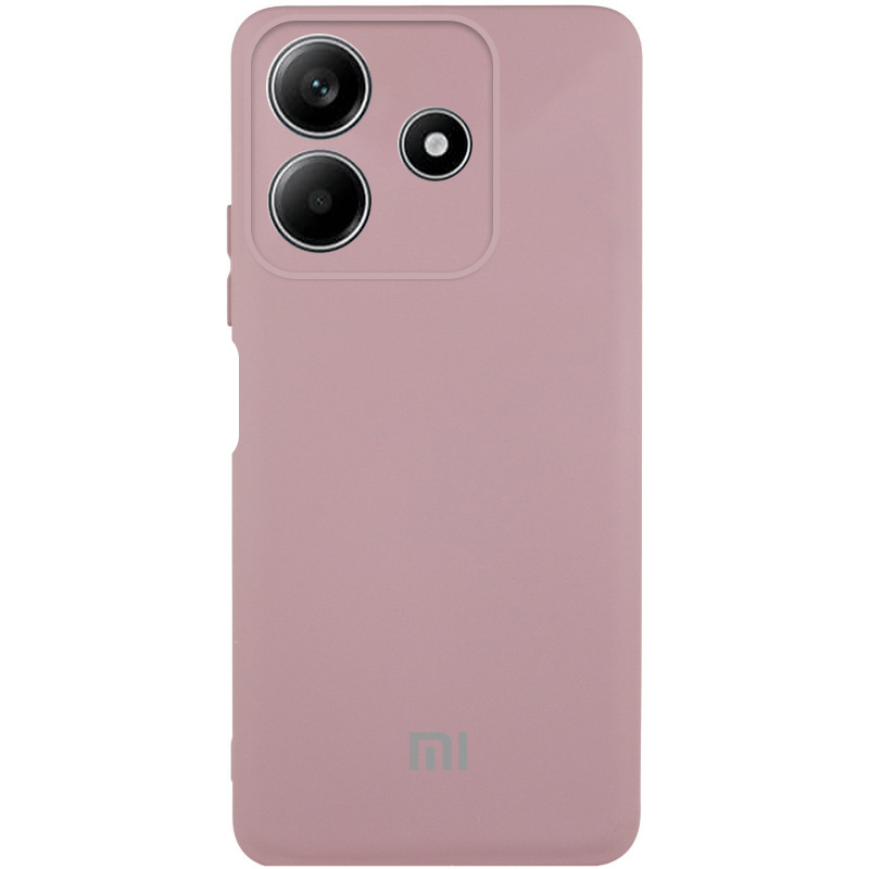 Чехол Silicone Cover Lakshmi Full Camera (AAA) with Logo для Xiaomi Redmi Note 14 5G | на картинке №1