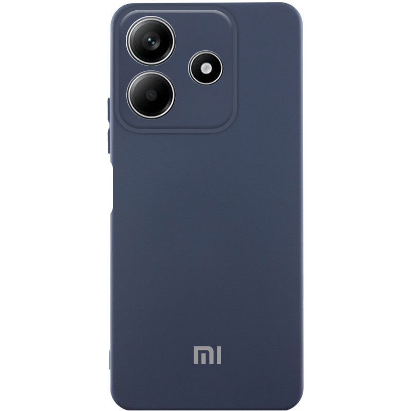 Чехол Silicone Cover Lakshmi Full Camera (AAA) with Logo для Xiaomi Redmi Note 14 5G | на картинке №1