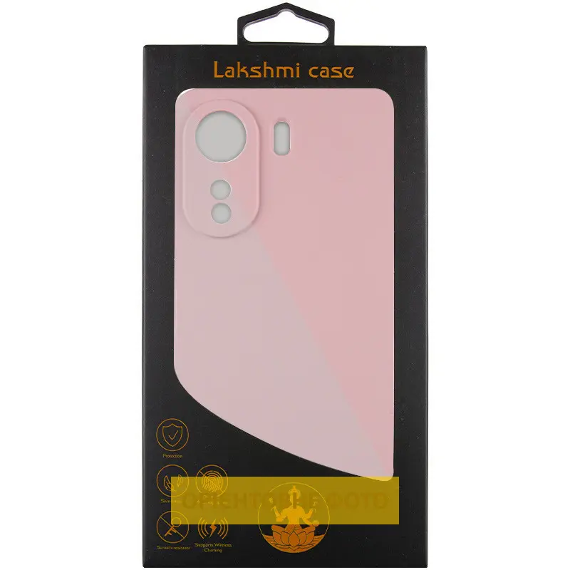 Чехол Silicone Cover Lakshmi Full Camera (AAA) with Logo для Xiaomi Redmi Note 14 Pro+, Розовый / Pink Sand 1, Силикон, купить оптом с доставкой