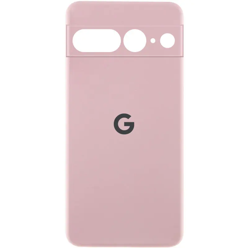 Чехол Silicone Cover Lakshmi Full Camera (AAA) with Logo для Google Pixel 9a, Розовый / Pink Sand, Силикон, купить оптом с доставкой