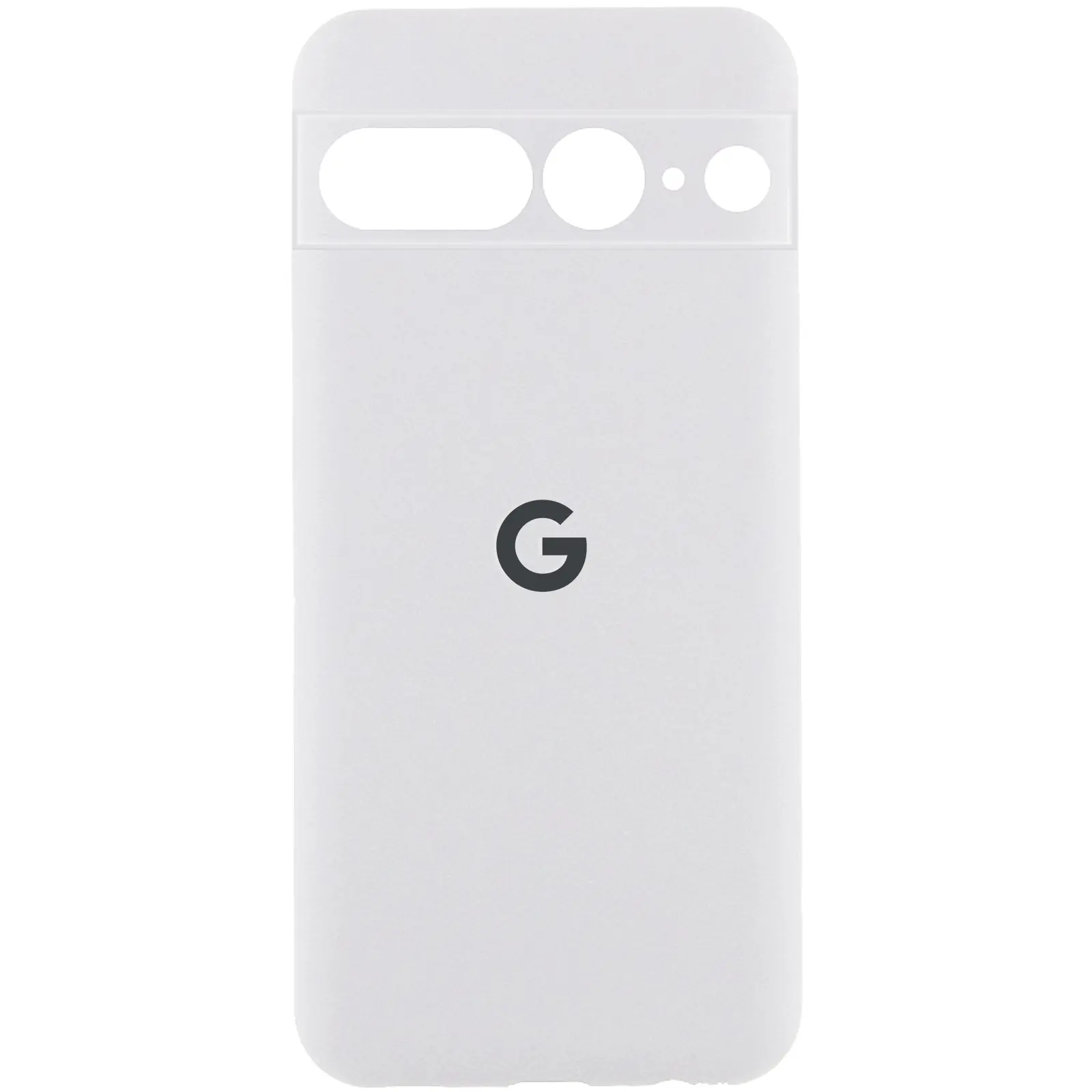 Чехол Silicone Cover Lakshmi Full Camera (AAA) with Logo для Google Pixel 9a, Белый / White, Силикон, купить оптом с доставкой