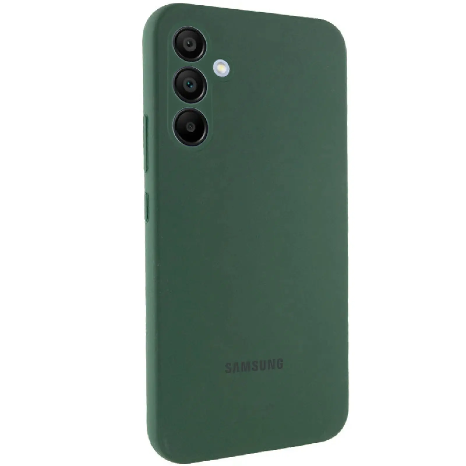 Чехол Silicone Cover Lakshmi Full Camera (AAA) with Logo для Samsung Galaxy S25 Edge, Зеленый / Cyprus Green, Силикон, купить оптом с доставкой