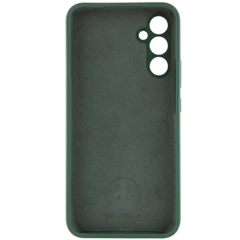 Чехол Silicone Cover Lakshmi Full Camera (AAA) with Logo для Samsung Galaxy S25 Edge, Зеленый / Cyprus Green 2, Силикон, купить оптом с доставкой