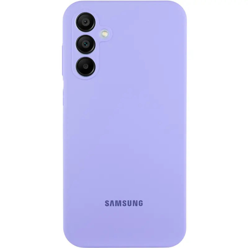 Чехол Silicone Cover Lakshmi Full Camera (AAA) with Logo для Samsung Galaxy S25 Edge, Сиреневый / Dasheen, Силикон, купить оптом с доставкой