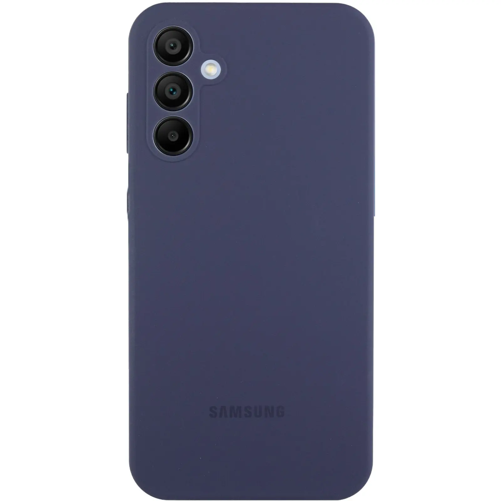 Чехол Silicone Cover Lakshmi Full Camera (AAA) with Logo для Samsung Galaxy S25 Edge, Темно-синий / Midnight blue, Силикон, купить оптом с доставкой