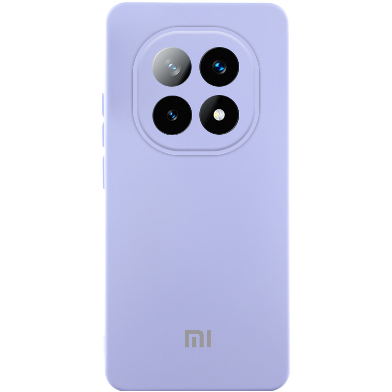 Чехол Silicone Cover Lakshmi Full Camera (AAA) with Logo для Xiaomi Redmi Note 15 4G/5G (EU), Сиреневый / Dasheen, Силикон, купить оптом с доставкой