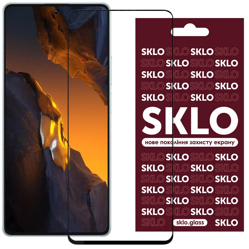 Защитное стекло SKLO 3D для Xiaomi Redmi 15 (EU), Закаленное стекло, купить оптом с доставкой