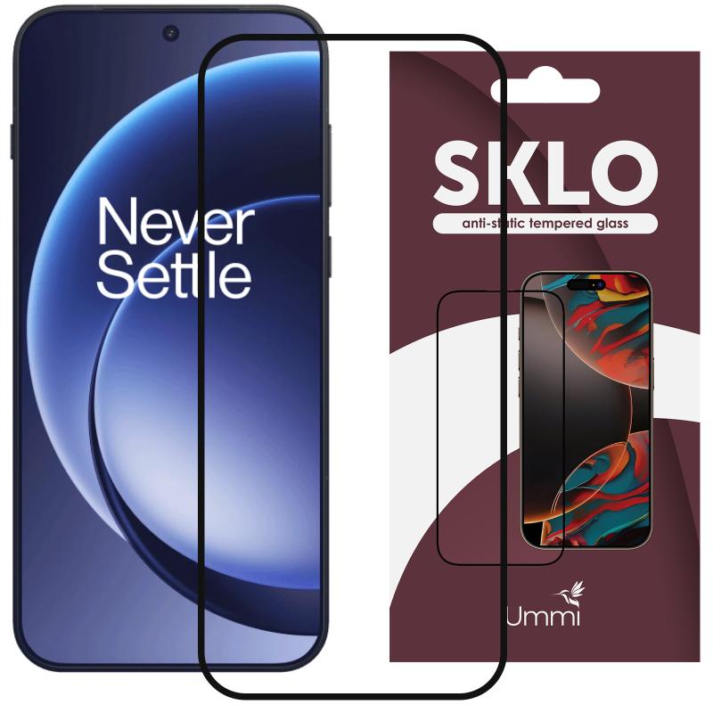 Закаленное защитное стекло SKLO 3D Full Glue для Oppo A6 Pro 4G/5G | толщина 0.33 мм на картинке №1