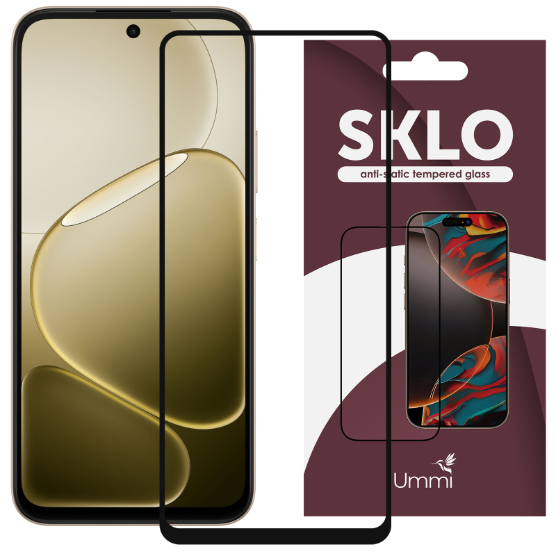 Загартоване захисне скло SKLO 3D Full Glue для Oppo A6 | завтовшки 0.33 мм на малюнкі №1