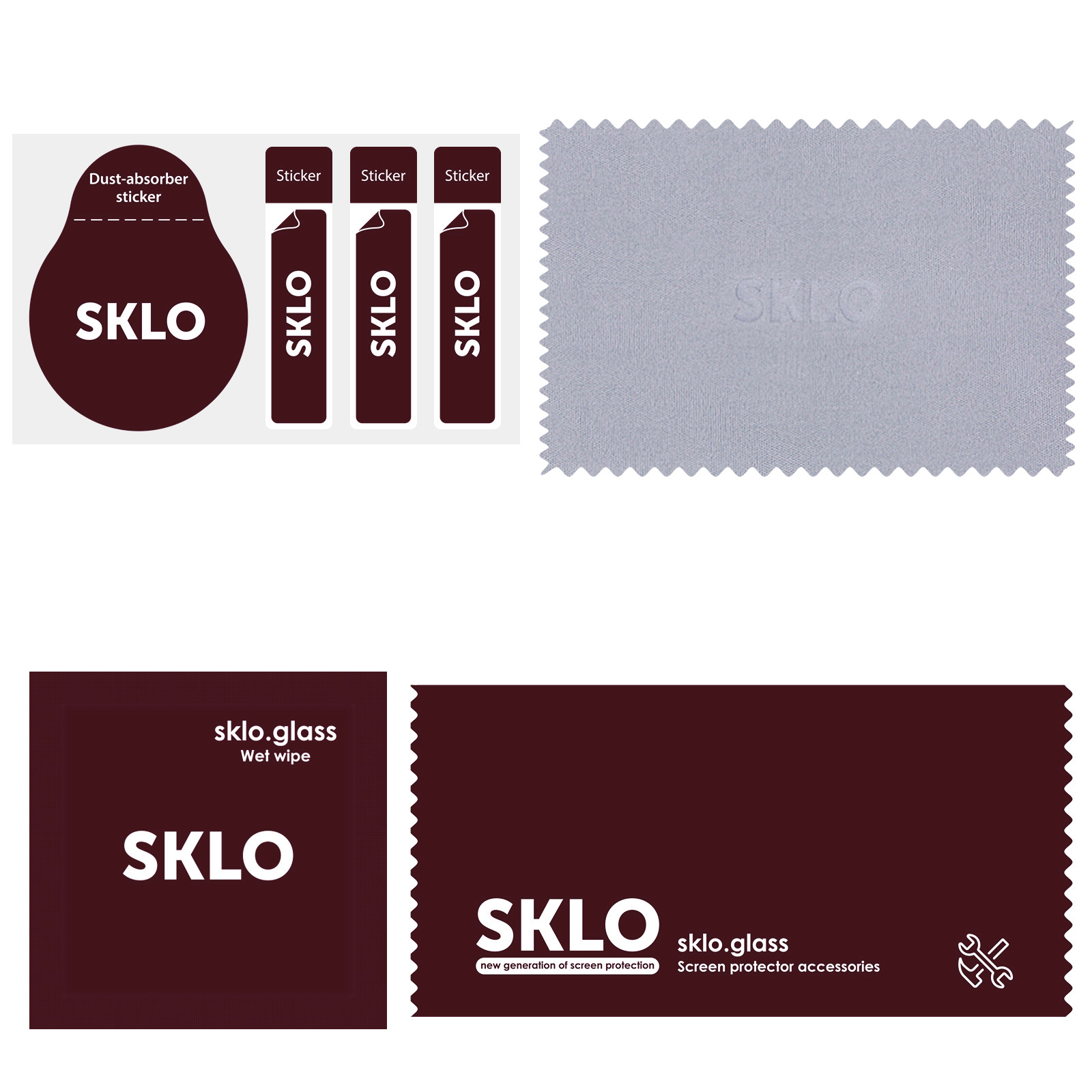 Захисне скло SKLO 3D для Realme GT 8 Pro, Чорний 3, Загартоване скло, купити оптом з доставкою