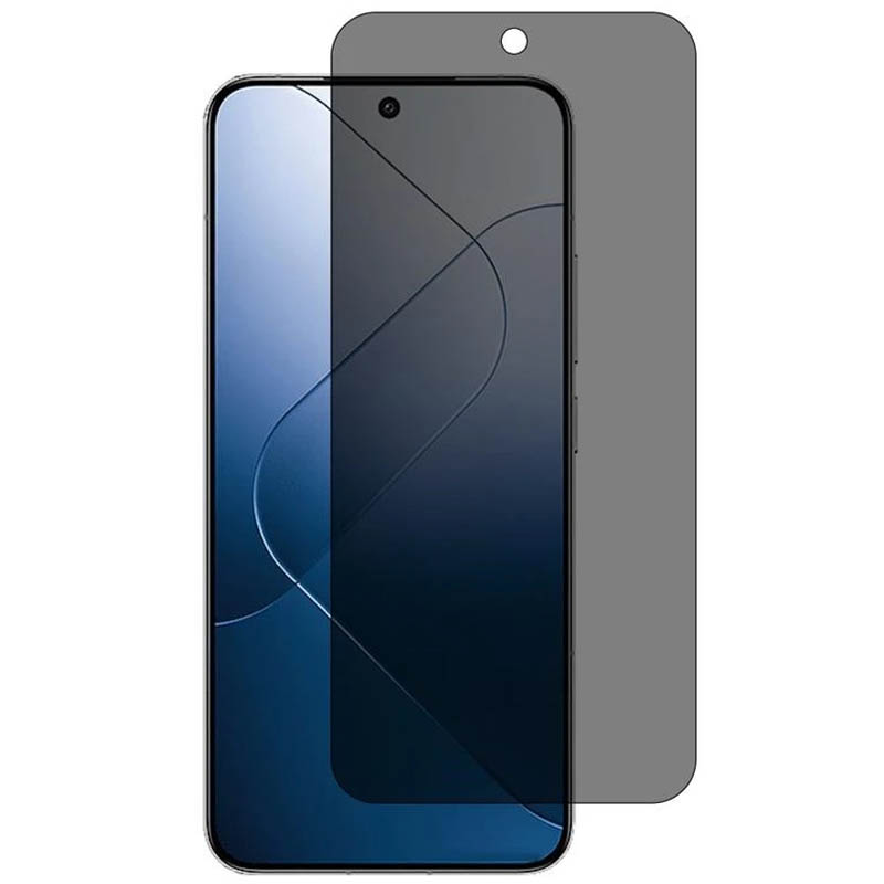 Защитное стекло Privacy 5D (тех.пак) для Xiaomi Poco X8 Pro / F8 Pro, Черный, Закаленное стекло, купить оптом с доставкой