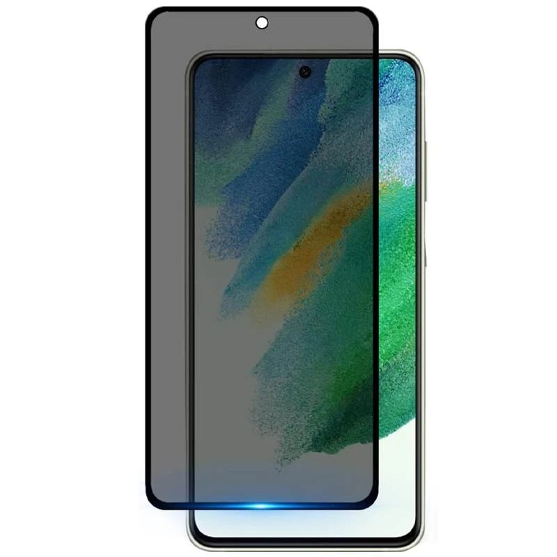 Захисне скло Privacy 5D (тех.пак) для Samsung Galaxy S24 FE, Загартоване скло, купити оптом з доставкою