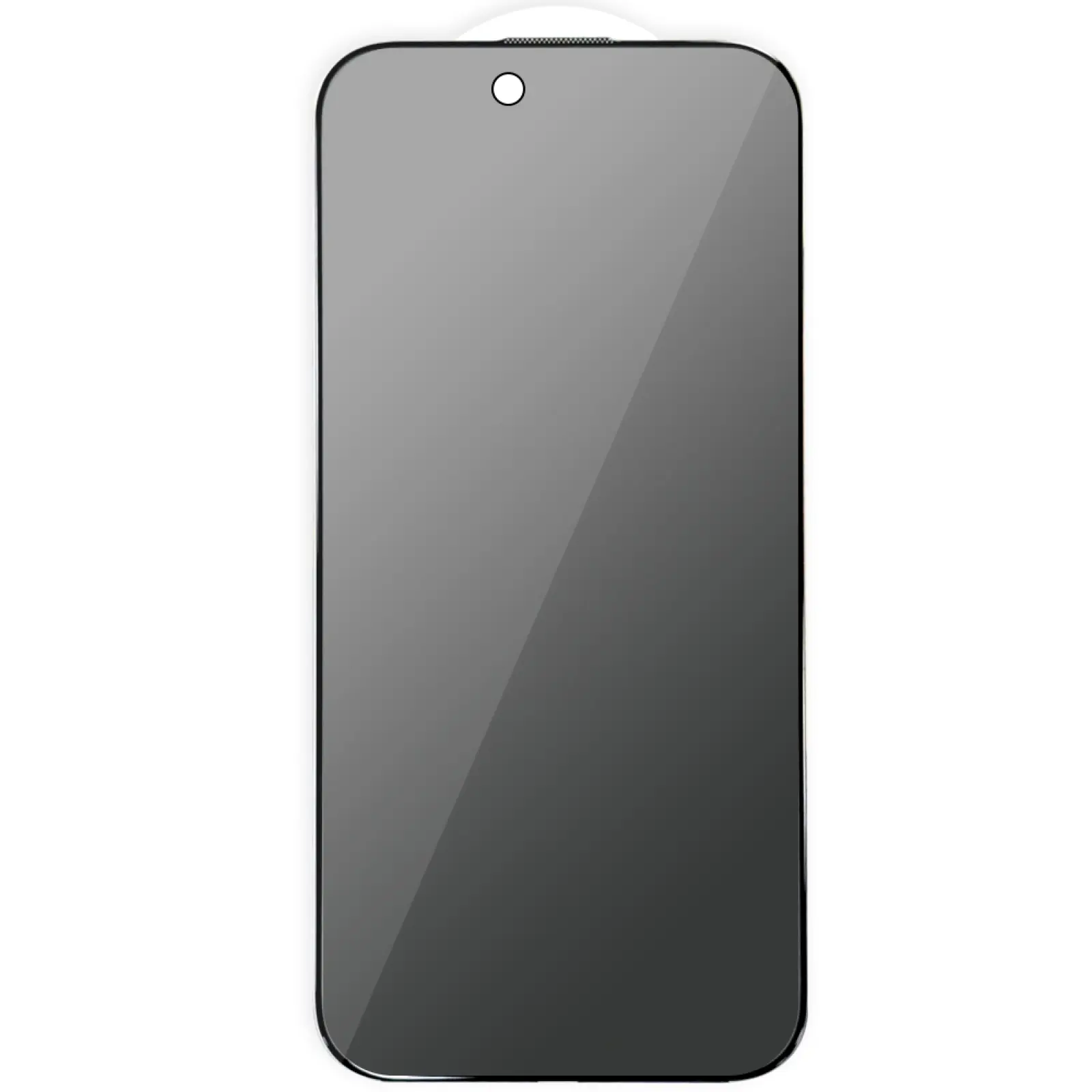 Защитное стекло Privacy 5D (тех.пак) для Apple iPhone 17 Air (6.5"), Черный, Закаленное стекло, купить оптом с доставкой