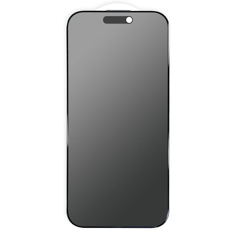Захисне скло Privacy 5D Matte (тех.пак) для Apple iPhone 17 / 16 Pro (6.3) на малюнкі №1