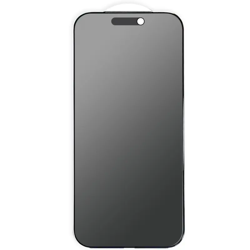 Защитное стекло Privacy 5D Matte (тех.пак) для Apple iPhone 17 Pro Max (6.9"), Закаленное стекло, купить оптом с доставкой
