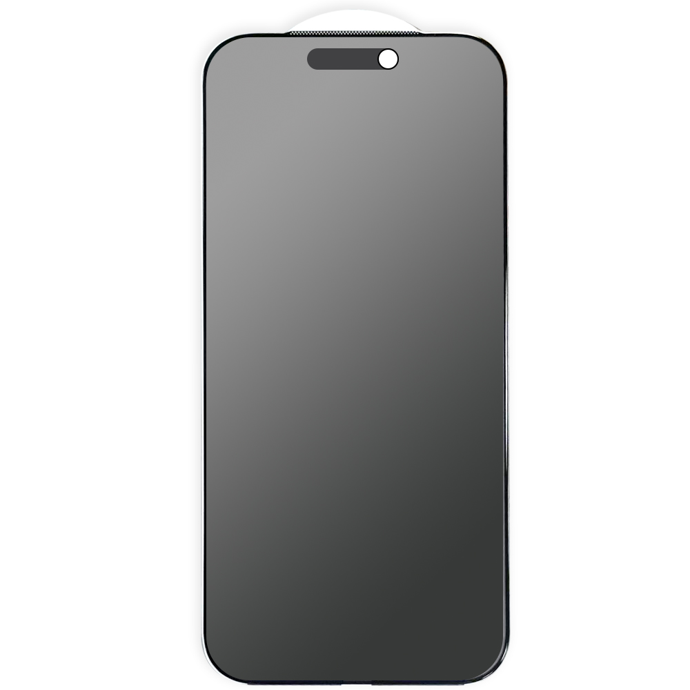Защитное стекло Privacy 5D Matte (тех.пак) для Apple iPhone 18 Pro (6.3"), Черный, Закаленное стекло, купить оптом с доставкой
