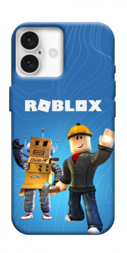 Чехол itsPrint Роблокс для Apple iPhone 16 Plus (6.7")