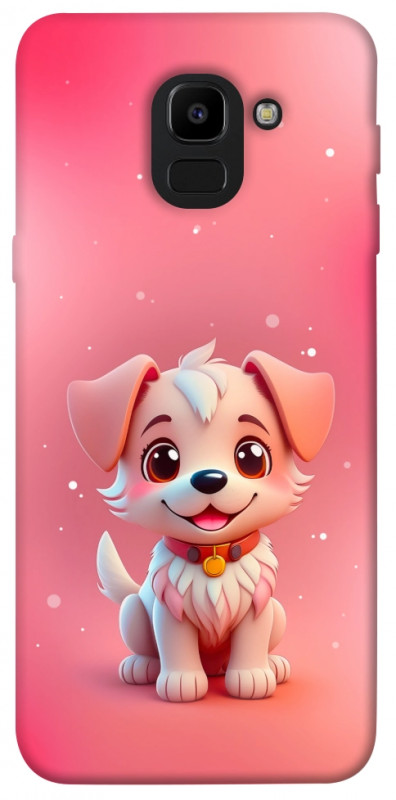 Чехол itsPrint Puppy для Samsung J600F Galaxy J6 (2018), детские, купить оптом с доставкой