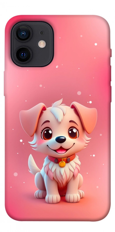 Чохол itsPrint Puppy для Apple iPhone 12 mini (5.4"), дитячі, купити оптом з доставкою
