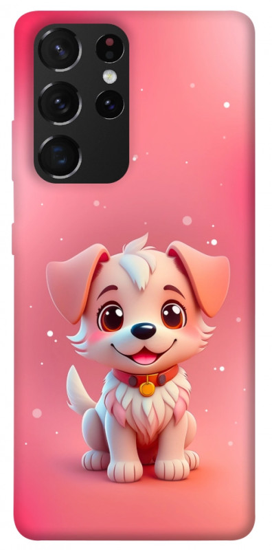 Чехол itsPrint Puppy для Samsung Galaxy S21 Ultra, детские, купить оптом с доставкой