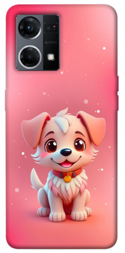 Чохол itsPrint Puppy для Oppo Reno 7 4G