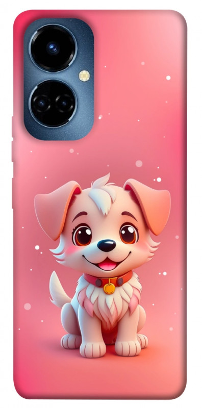 Чехол itsPrint Puppy для TECNO Camon 19 (CI6n) / 19 Pro (CI8n), детские, купить оптом с доставкой