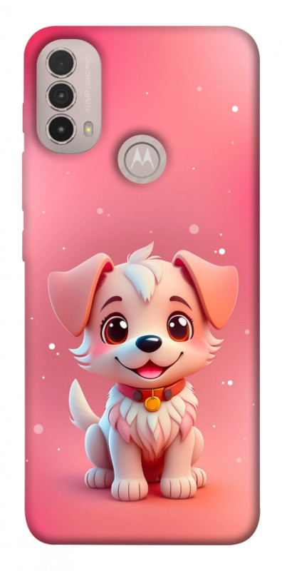 Чехол itsPrint Puppy для Motorola Moto E40, детские, купить оптом с доставкой