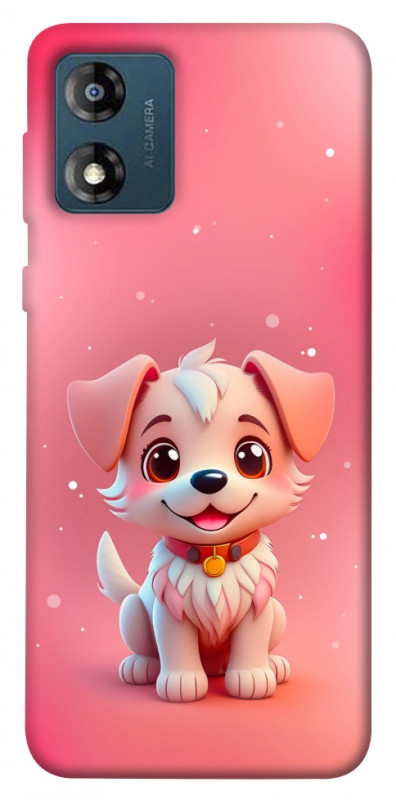 Чехол itsPrint Puppy для Motorola Moto E13, детские, купить оптом с доставкой