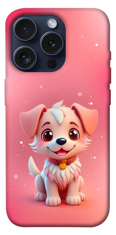 Чехол itsPrint Puppy для Apple iPhone 15 Pro (6.1"), детские, купить оптом с доставкой