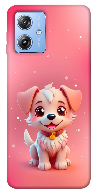 Чохол itsPrint Puppy для Motorola Moto G84, дитячі, купити оптом з доставкою