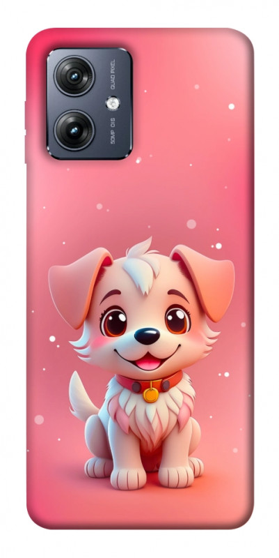 Чехол itsPrint Puppy для Motorola Moto G54, детские, купить оптом с доставкой