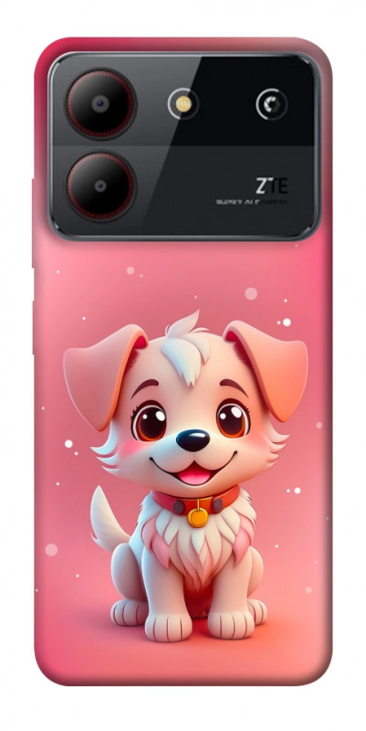 Чехол itsPrint Puppy для ZTE Blade A54 4G, детские, купить оптом с доставкой