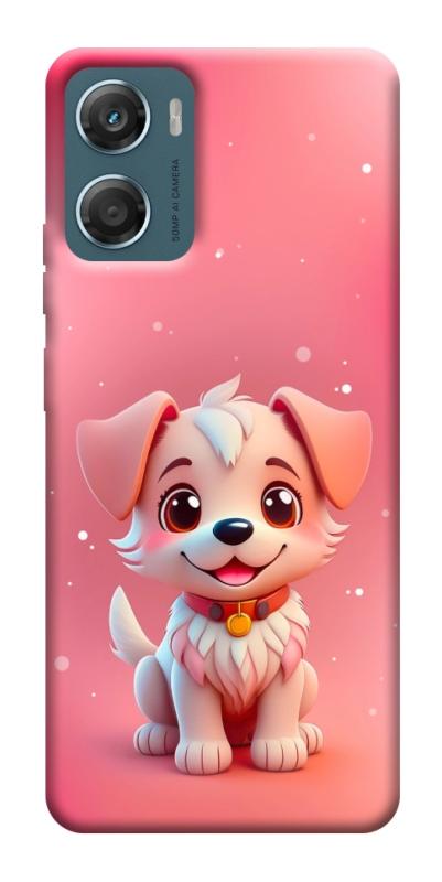 Чехол itsPrint Puppy для Motorola Moto G06, детские, купить оптом с доставкой