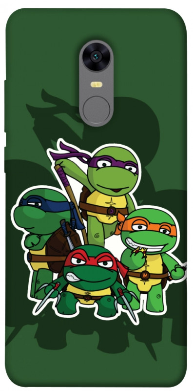 Чехол itsPrint Green turtles для Xiaomi Redmi 5 Plus / Redmi Note 5 (Single Camera), детские, купить оптом с доставкой