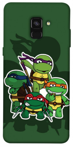 Чохол itsPrint Green turtles для Samsung A530 Galaxy A8 (2018)
