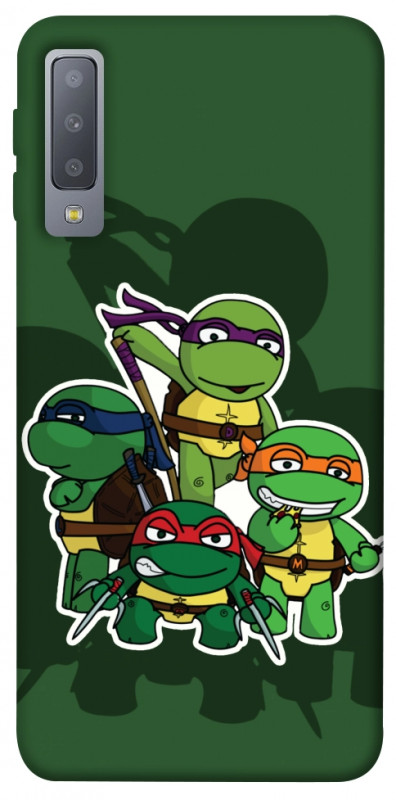 Чехол itsPrint Green turtles для Samsung A750 Galaxy A7 (2018), детские, купить оптом с доставкой